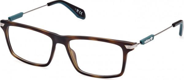 adidas Originals OR5032 Eyeglasses, 052 - Dark Havana / Shiny Palladium