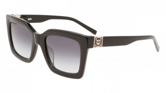 MCM MCM727SLB Sunglasses, (001) BLACK