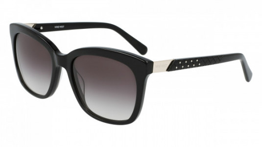 Nine West NW653S Sunglasses, (001) BLACK