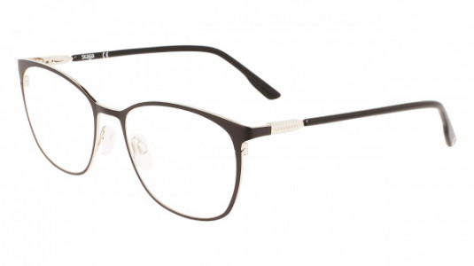 Skaga SK2134 STRAND Eyeglasses, (004) BLACK SEMIMATTE