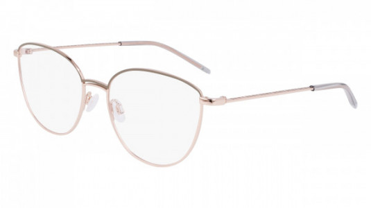 DKNY DK1027 Eyeglasses, (310) SLATE SAGE/ROSE GOLD