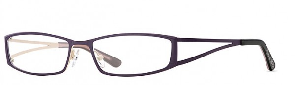Michael Stars Illusion Eyeglasses, Violet Creme