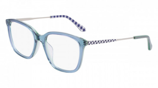 Draper James DJ5030 Eyeglasses, (416) BLUE CRYSTAL