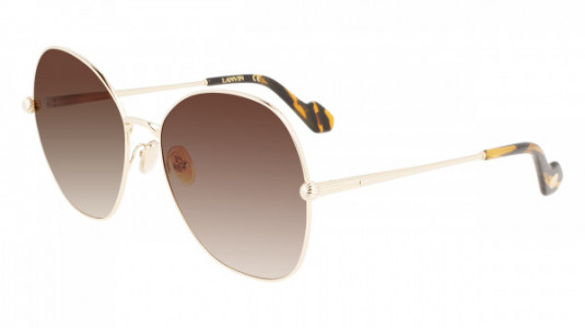 Lanvin LNV119S Sunglasses, (740) GOLD/GRADIENT BROWN