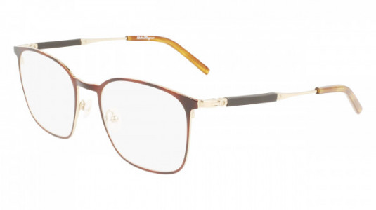 Ferragamo SF2566 Eyeglasses, (723) GOLD/TORTOISE