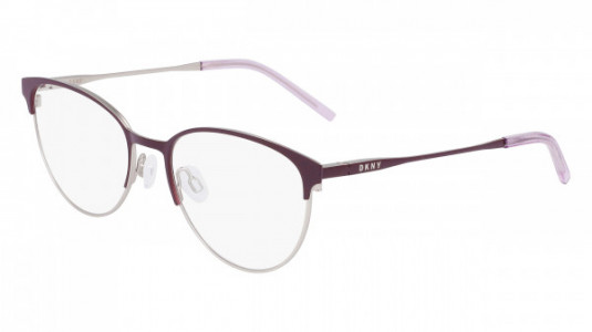 DKNY DK1030 Eyeglasses, (505) PLUM / SILVER