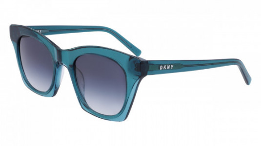 DKNY DK541S Sunglasses, (430) GREEN/BLUE