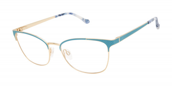 Buffalo BW519 Eyeglasses, Blue/ Warm Gold (BLU)