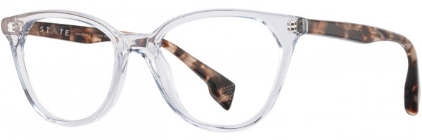STATE Optical Co Oakdale Eyeglasses, 2 - Silver Petal Tortoise