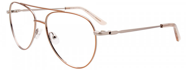 Takumi TK1200 Eyeglasses, 015 - Shiny Lt Cop & Sil/Sh Sil & Bg