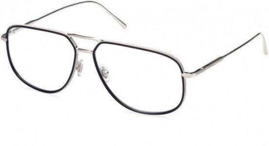 Omega OM5027 Eyeglasses, 016 - Shiny Palladium