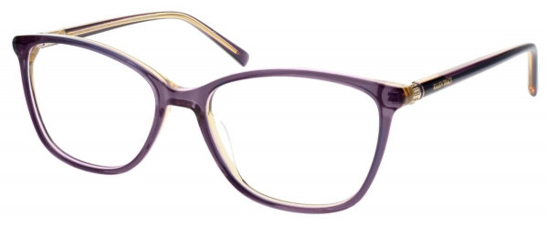 Ellen Tracy SANTRY Eyeglasses, Purple Laminate