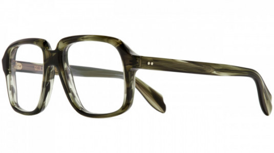 Cutler and Gross CGOP139754 Eyeglasses, (004) STRIPED GREEN HAVANA