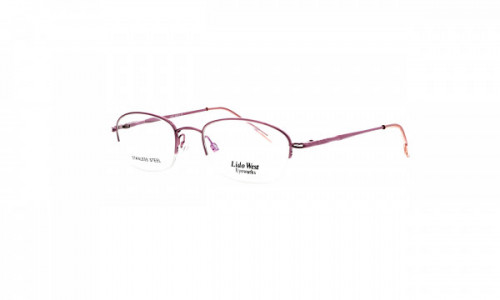 Lido West Bass Eyeglasses, Pink