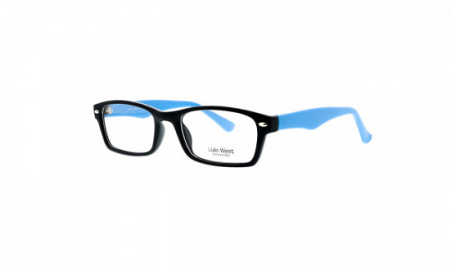 Lido West Blair Eyeglasses, Black Blue