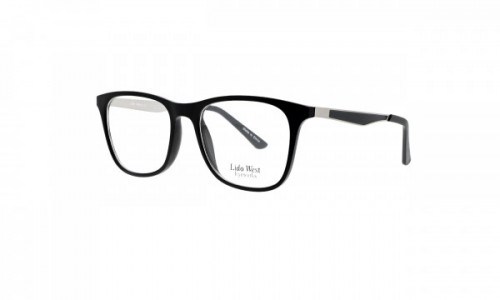 Lido West Crust Eyeglasses, Black