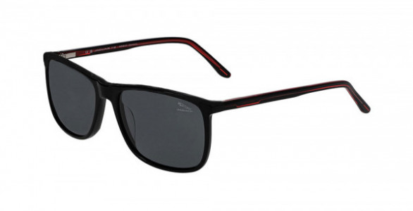 Jaguar JAGUAR 37180 Sunglasses, 8840 BLACK-RED
