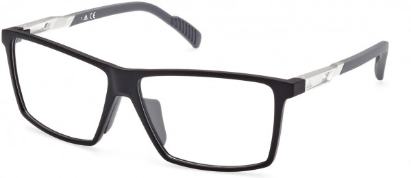 adidas SP5018 Eyeglasses, 002 - Matte Black