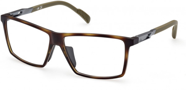 adidas SP5018 Eyeglasses, 052 - Dark Havana