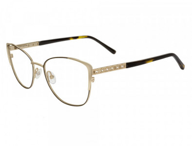 Cashmere CASH4205 Eyeglasses, C-1 Yellow Gold/Brown