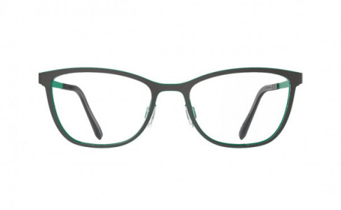 Blackfin Bayfront S52 [BF863] Eyeglasses, C557 - Gunmetal/Green