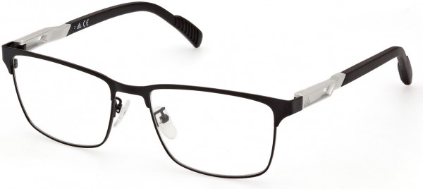 adidas SP5024 Eyeglasses, 002 - Matte Black / Matte Black