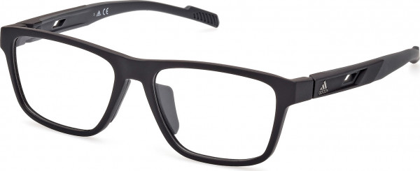 adidas SP5027 Eyeglasses, 002 - Matte Black / Matte Grey