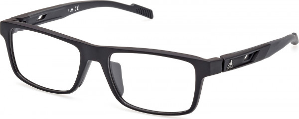 adidas SP5028 Eyeglasses, 002 - Matte Black / Matte Grey
