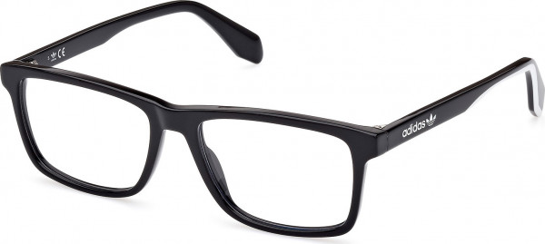 adidas Originals OR5044 Eyeglasses, 001 - Shiny Black / Black/Monocolor