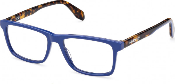 adidas Originals OR5044 Eyeglasses, 090 - Shiny Blue / Havana/Monocolor