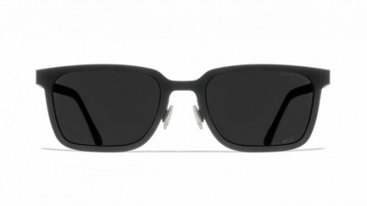 Blackfin Homewood Sun [BF896] Sunglasses, C1339 - Black/Gray (Solid Smoke)