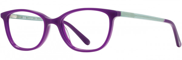 db4k Hana Eyeglasses, 2 - Grape / Silver