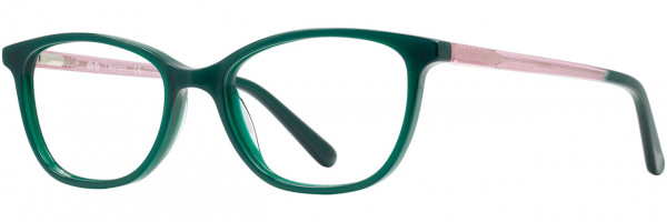 db4k Hana Eyeglasses, 3 - Emerald / Pink