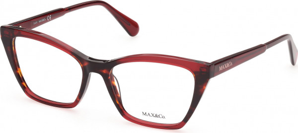 MAX&Co. MO5001 Eyeglasses, 056 - Havana/Gradient / Dark Havana