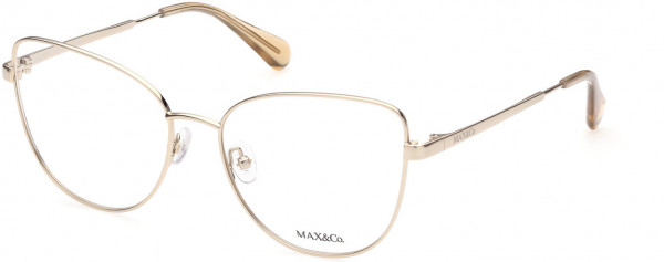 MAX&Co. MO5018 Eyeglasses, 032 - Pale Gold