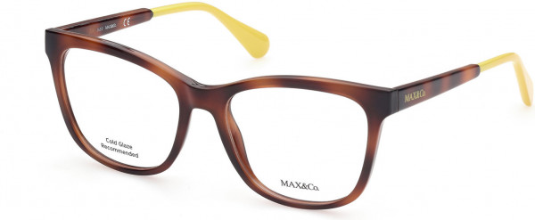 MAX&Co. MO5040 Eyeglasses, 052 - Dark Havana