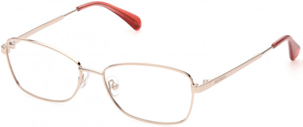 MAX&Co. MO5056 Eyeglasses, 028 - Shiny Rose Gold