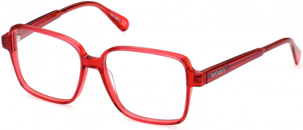 MAX&Co. MO5060 Eyeglasses, 066 - Shiny Red