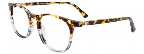 Takumi TK1180 Eyeglasses, 015 - Dark Brn Tort & Blue & Gr & Cr