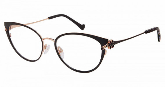 Betsey Johnson BET ARTEMIS Eyeglasses, black