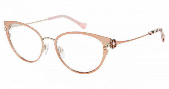 Betsey Johnson BET ARTEMIS Eyeglasses, rose
