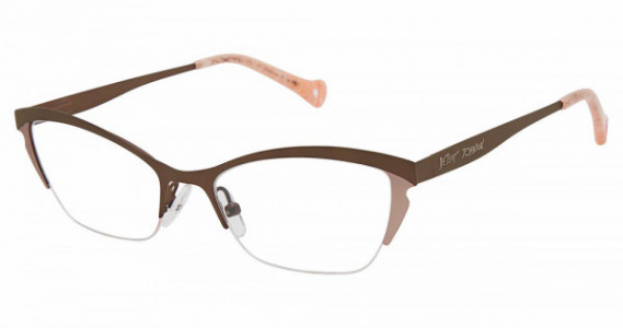 Betsey Johnson BET FAIRY Eyeglasses, brown