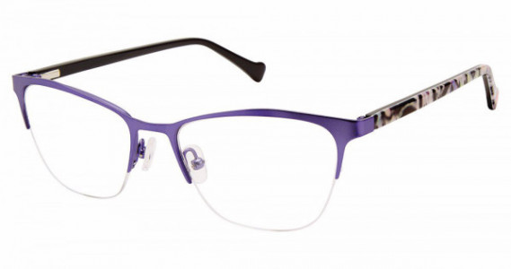 Betsey Johnson BET FLUTTERBY Eyeglasses, purple