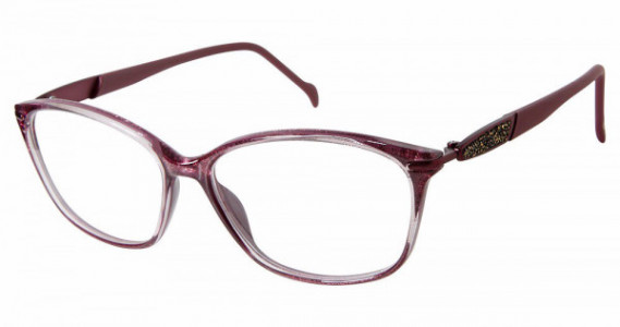 Stepper STE 30141 SI Eyeglasses, burgundy
