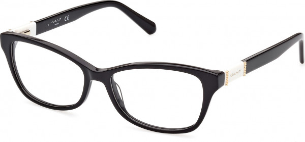 Gant GA4136 Eyeglasses, 001 - Shiny Black / Shiny Black
