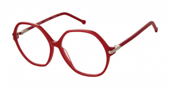 Colors In Optics C1138 SHERRY II Eyeglasses, MRD MATTE RED