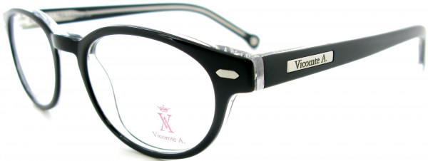 Vicomte A. VA40007 Eyeglasses, C3 BLACK/ORANGE