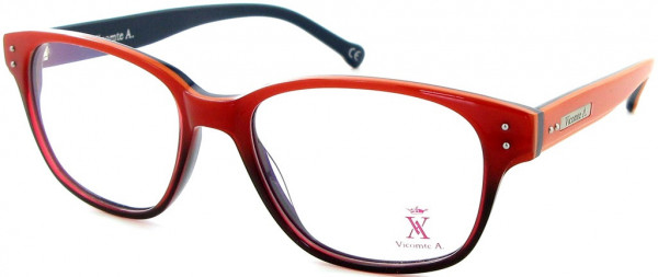 Vicomte A. VA40039 Eyeglasses, C1 BLUE/RED