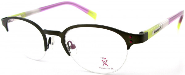 Vicomte A. VA47007 Eyeglasses, C3 BLUE/CRYSTAL BLUE