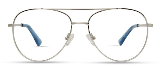Derek Lam ADLER Eyeglasses, SILVER BLUE CRYSTAL